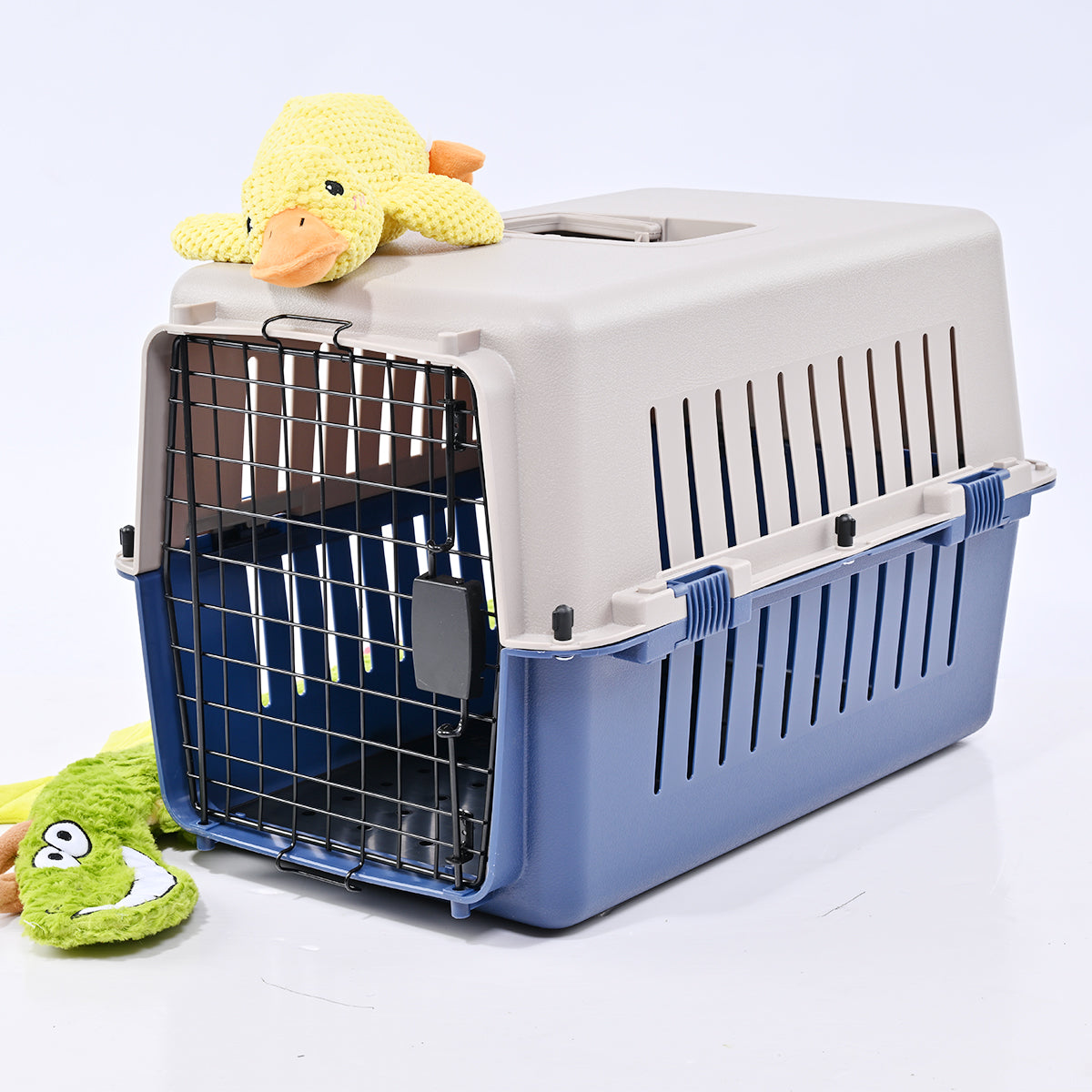 20" Portable Pet Crate Kennel for Cats & Small Dogs