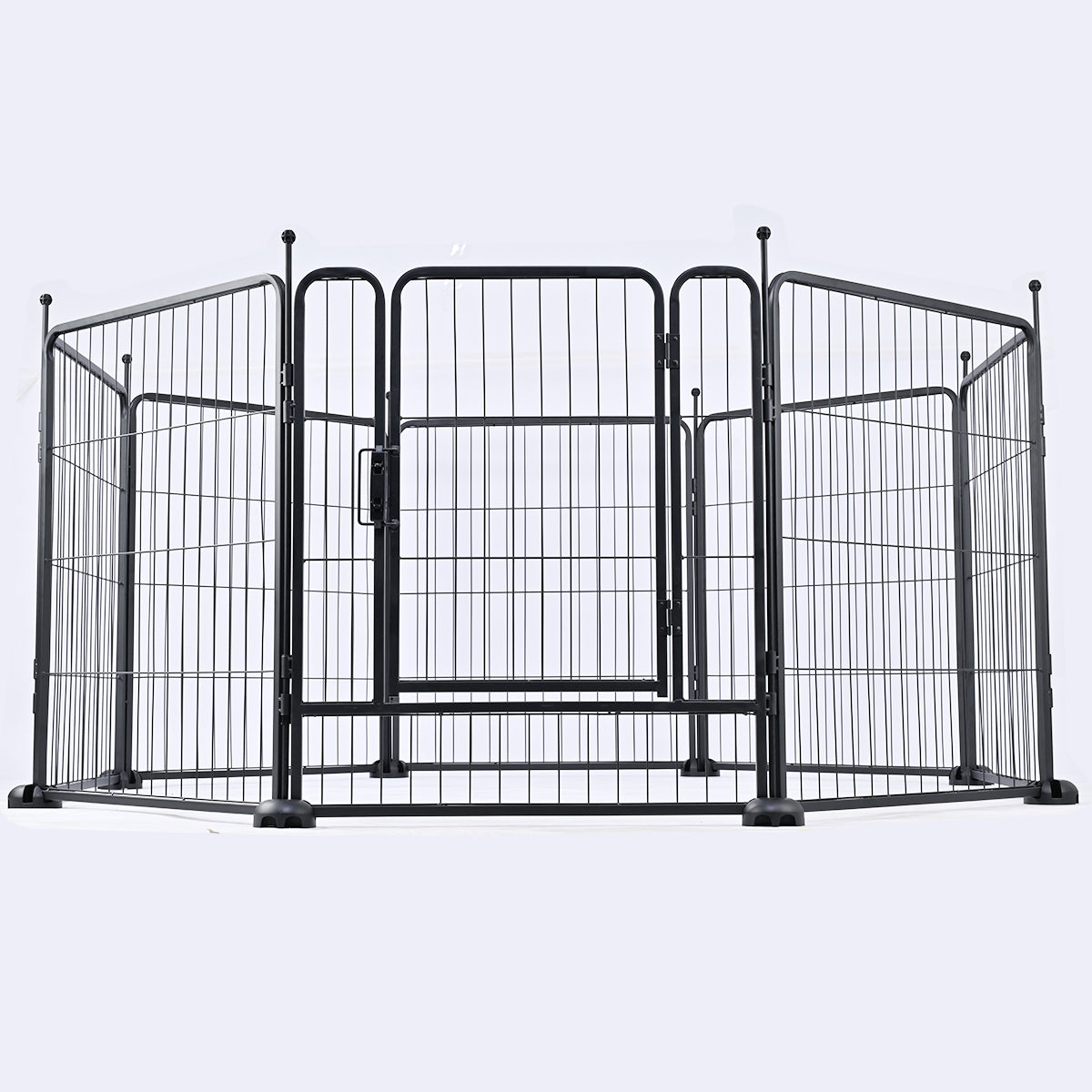 Indoor Pet Playpen with Secure 8-Panel Design