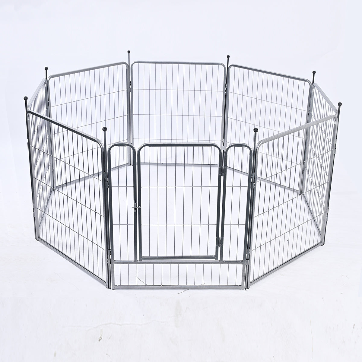 Heavy Duty 8-Panel Dog Playpen for Indoor Use