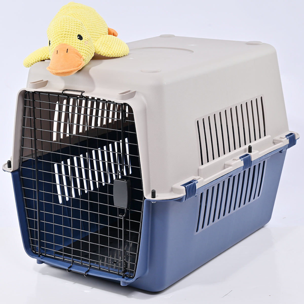 20" Portable Hard Pet Kennel for Cats & Dogs