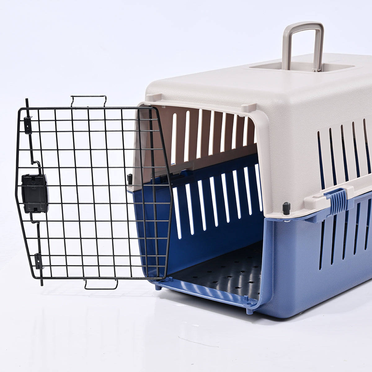 20" Portable Pet Crate Kennel for Cats & Small Dogs