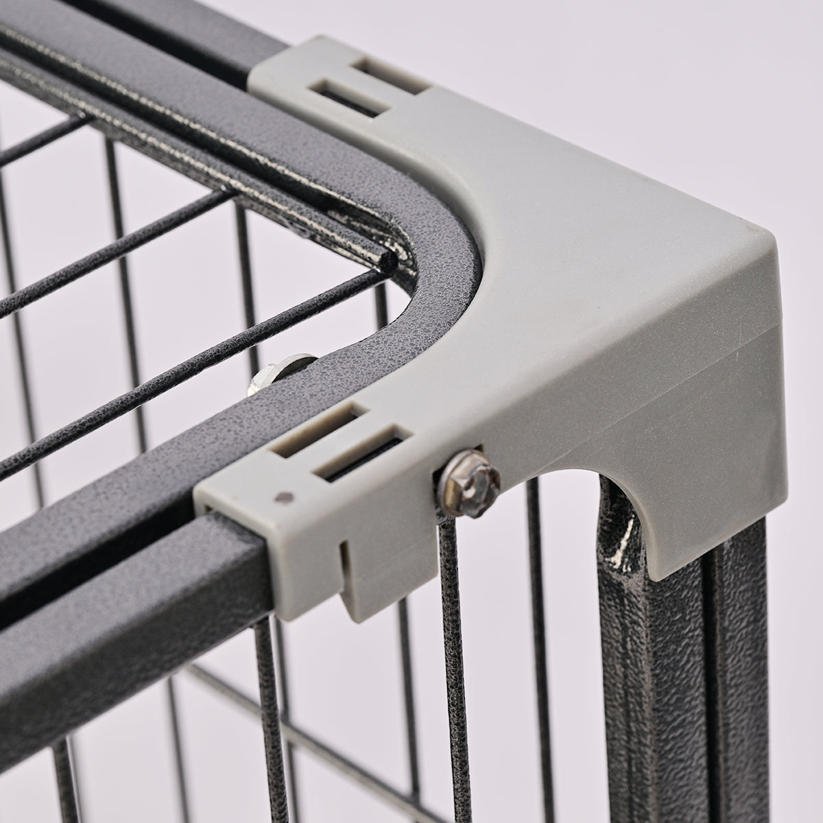Heavy Duty Escape Proof Dog Crate with Feeding Door