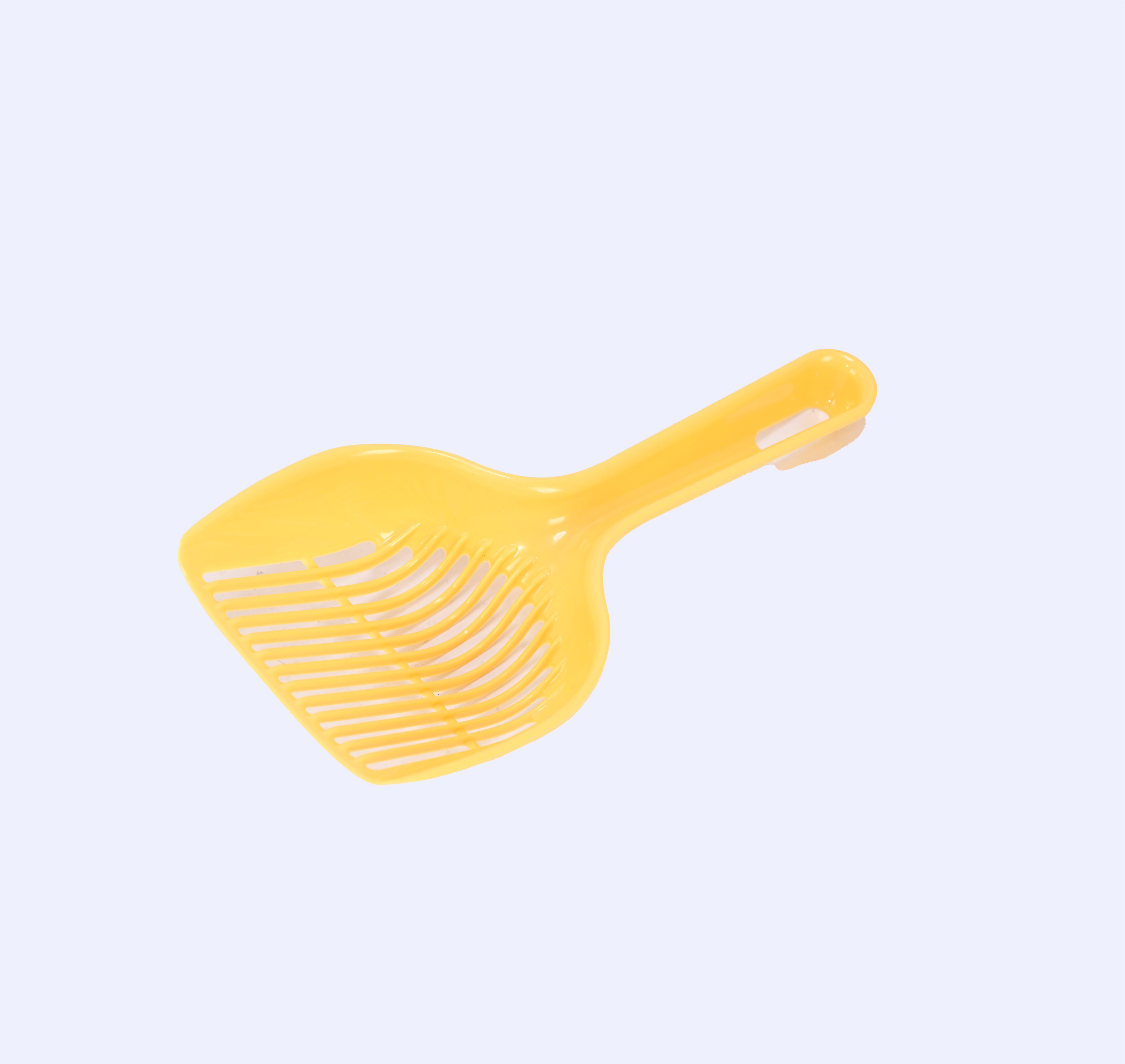 cat Litter Scooper with Holder: Easy-to-Clean cat Scooper for Litter Box; Ergonomic Handle Design for Pooper Scooper cat; Compatible with Clumping and Pellet Litter Scoop.