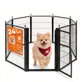 Freepet Dog Playpen - 32 inch 8 Panels Heavy Duty Metal Puppy Fence