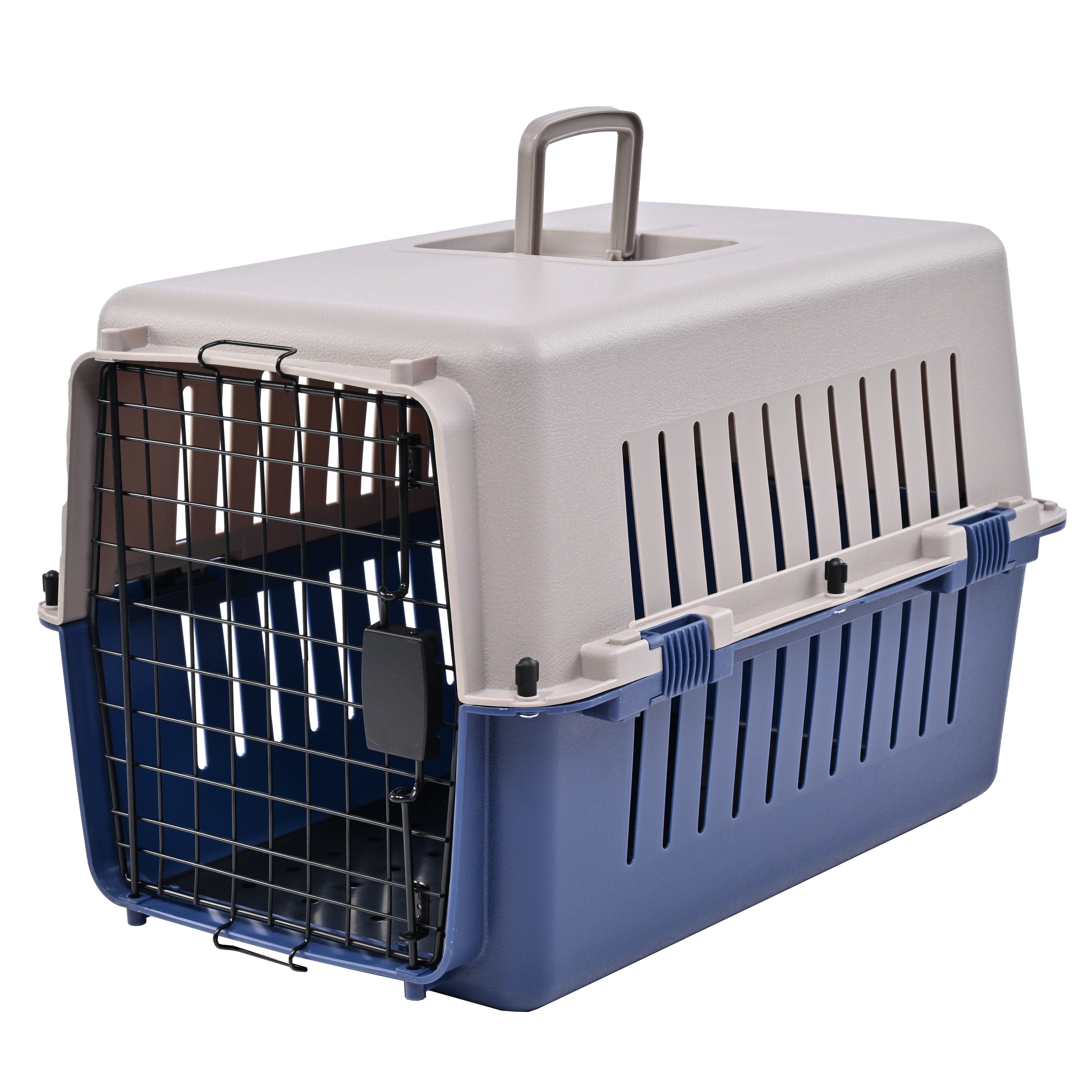 Freepet Dog Classic Kennel - Portable Dog Carriers & Crates for Large Dogs, Airline-Friendly, Durable Plastic, Pet Carrier For Home and Travel