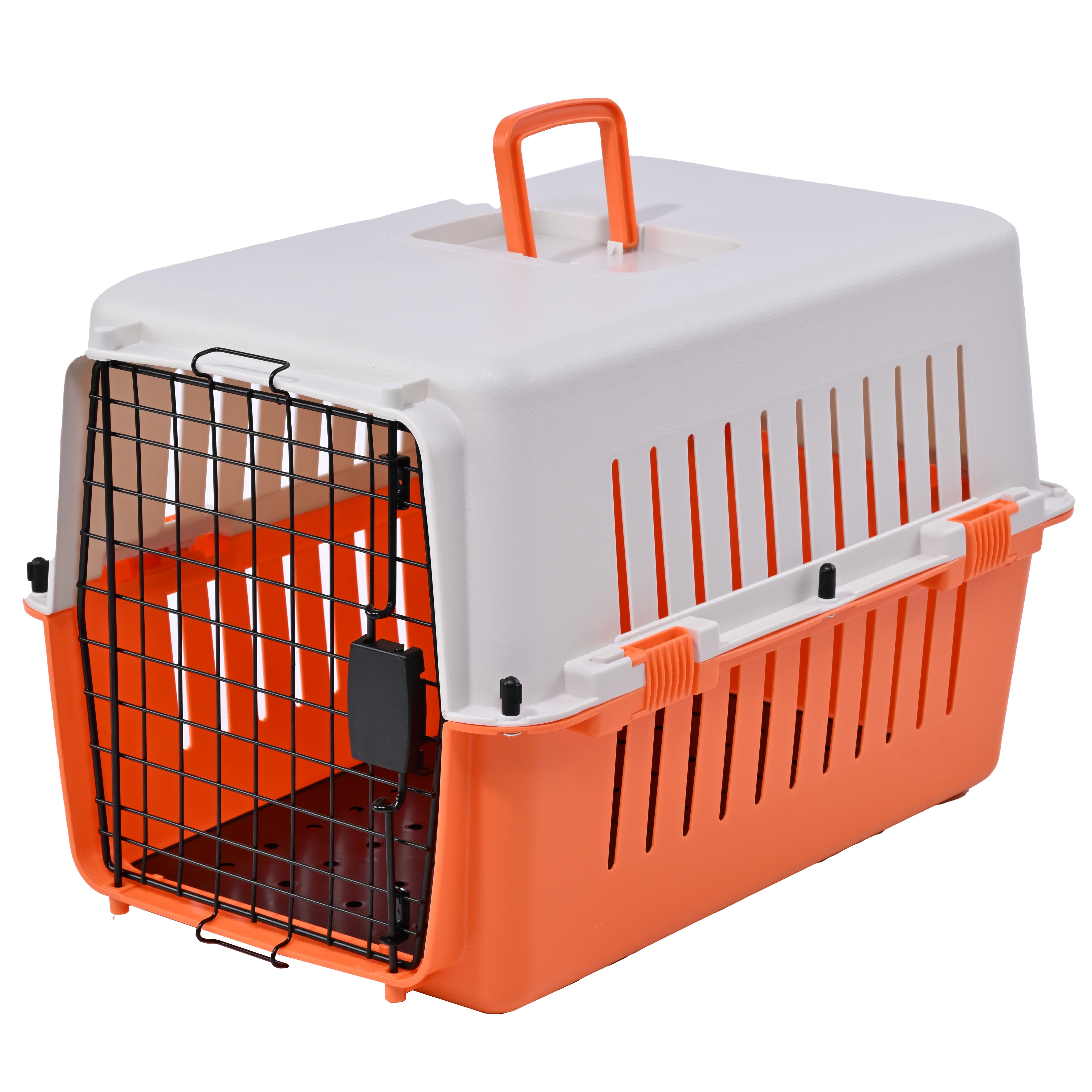 Freepet Dog Classic Kennel - Portable Dog Carriers & Crates for Large Dogs, Airline-Friendly, Durable Plastic, Pet Carrier For Home and Travel