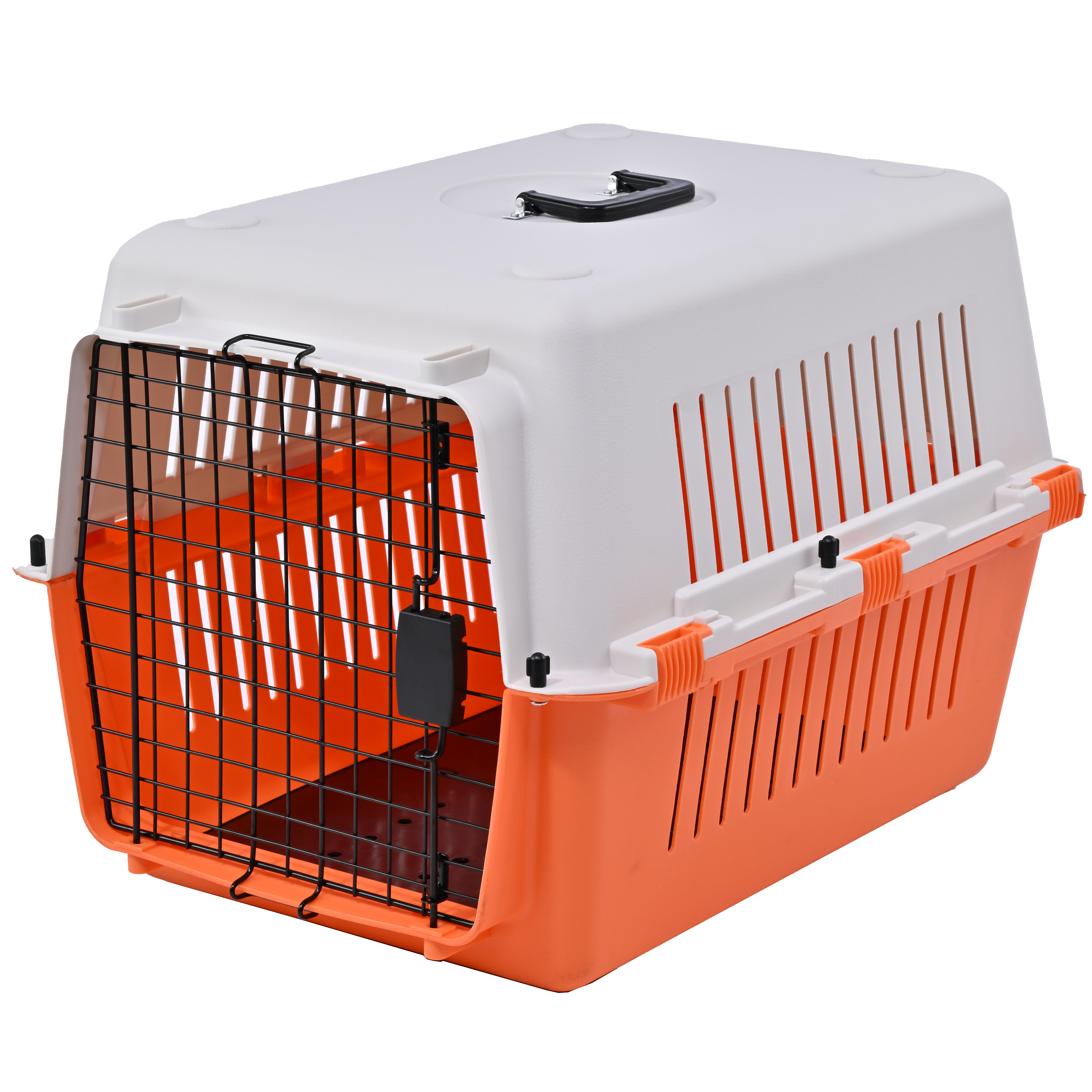 Freepet Dog Classic Kennel - Portable Dog Carriers & Crates for Large Dogs, Airline-Friendly, Durable Plastic, Pet Carrier For Home and Travel