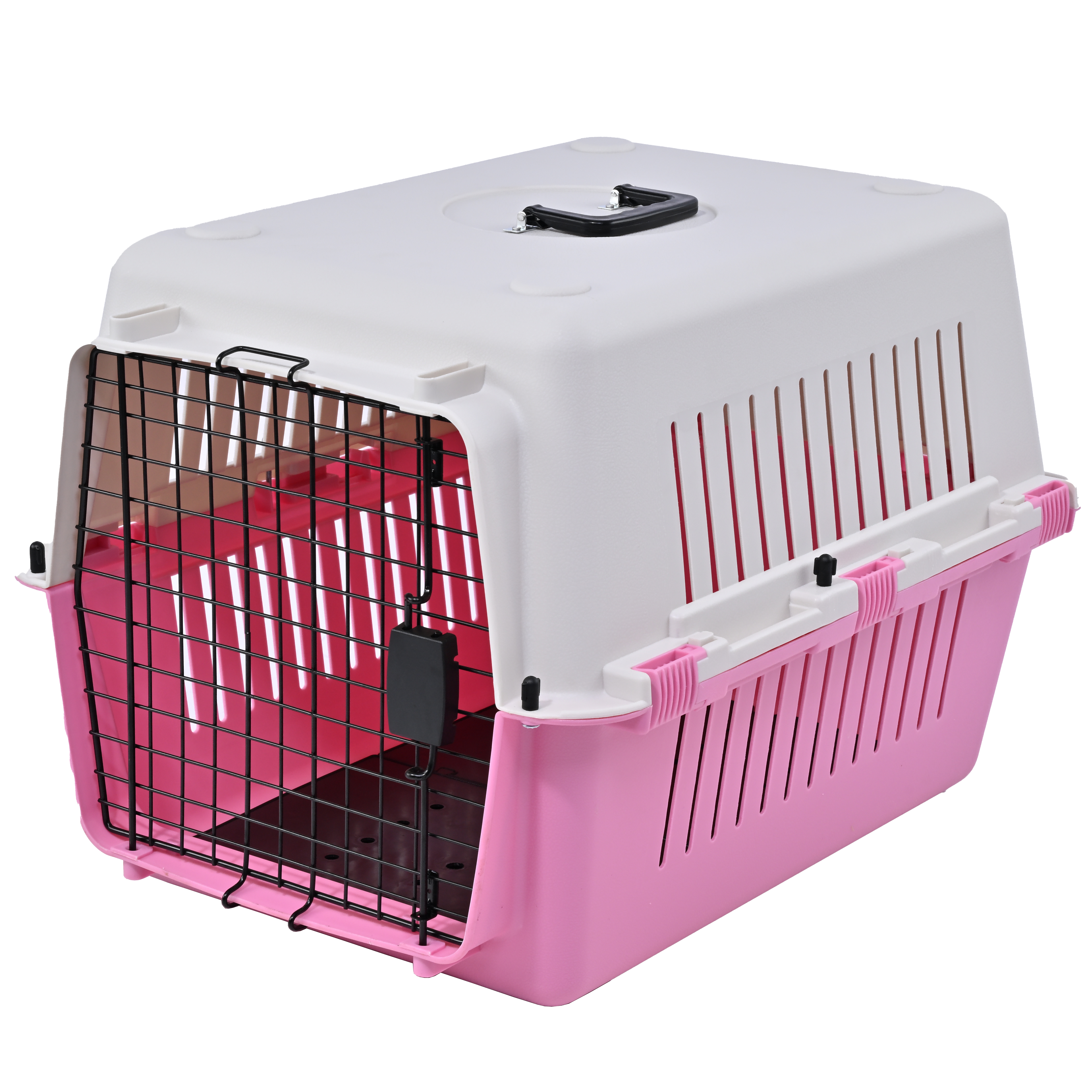 Freepet Dog Classic Kennel - Portable Dog Carriers & Crates for Large Dogs, Airline-Friendly, Durable Plastic, Pet Carrier For Home and Travel