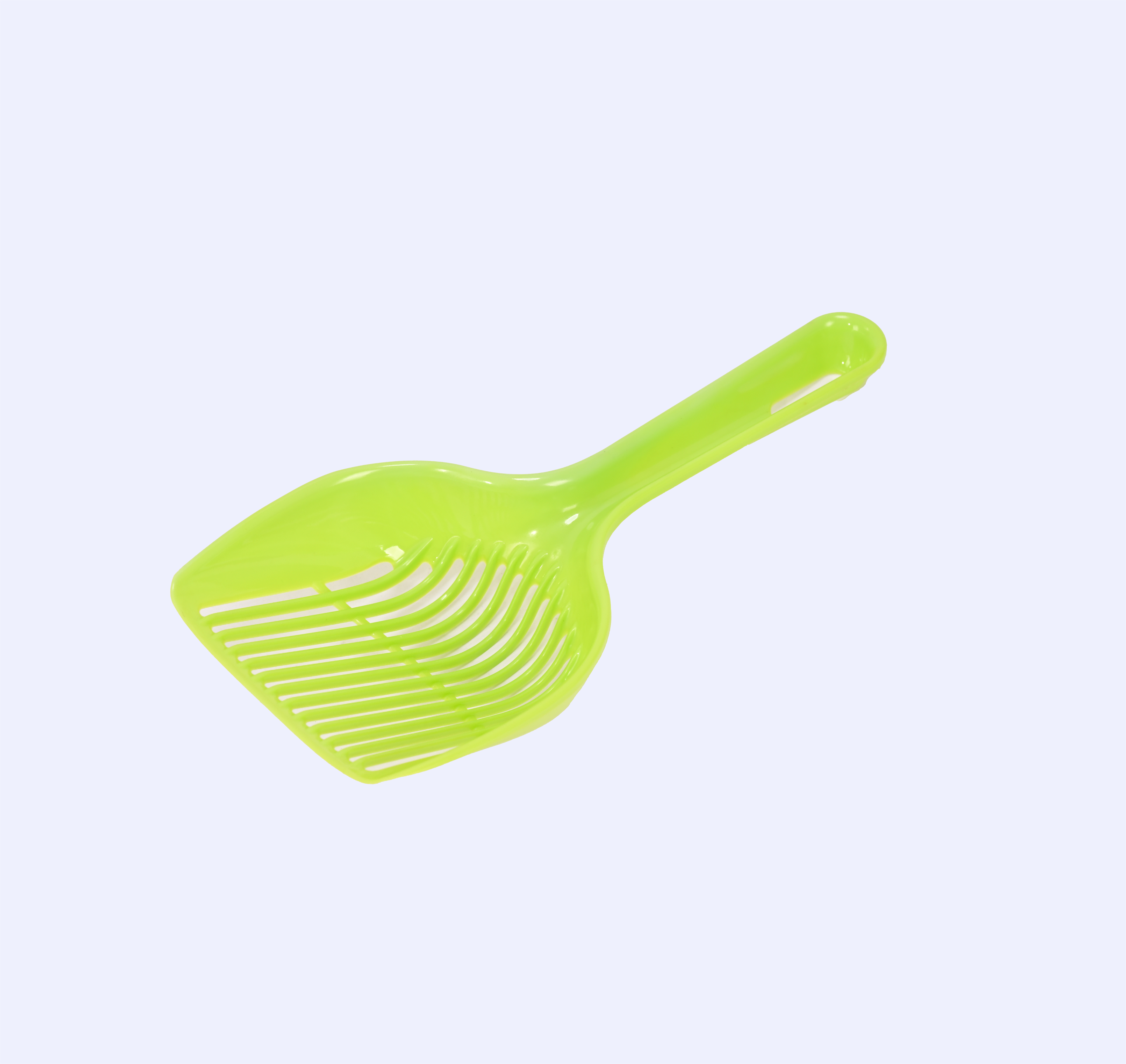 cat Litter Scooper with Holder: Easy-to-Clean cat Scooper for Litter Box; Ergonomic Handle Design for Pooper Scooper cat; Compatible with Clumping and Pellet Litter Scoop.