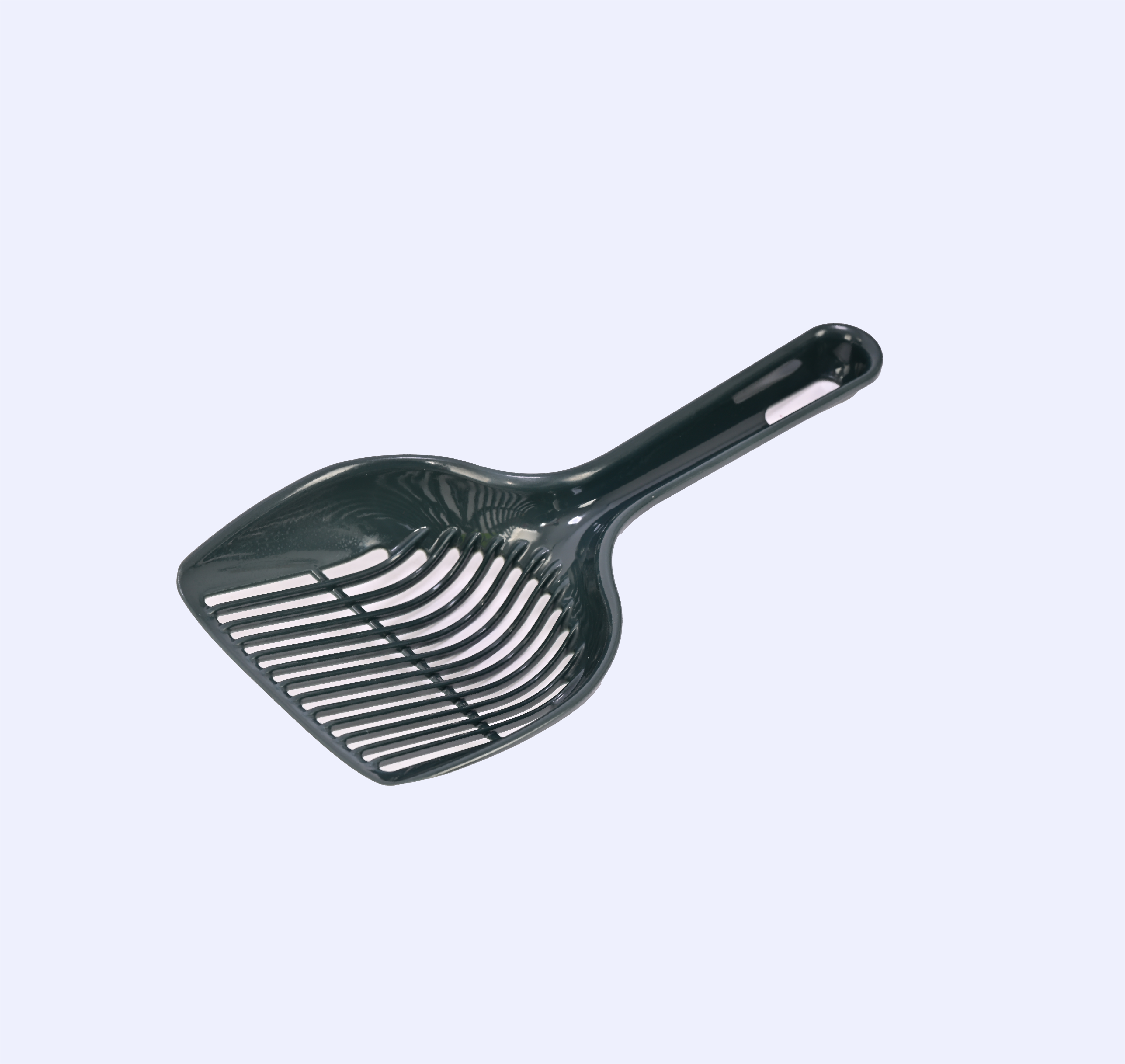 cat Litter Scooper with Holder: Easy-to-Clean cat Scooper for Litter Box; Ergonomic Handle Design for Pooper Scooper cat; Compatible with Clumping and Pellet Litter Scoop.